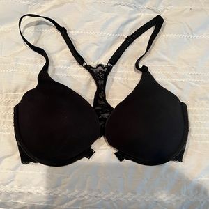 Victoria Secret Lace Racerback 34D push-up bra